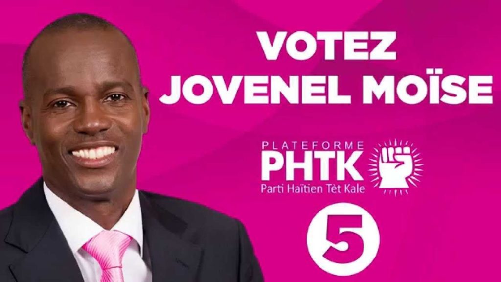 Jovenel Moise president for PHTK ayiti