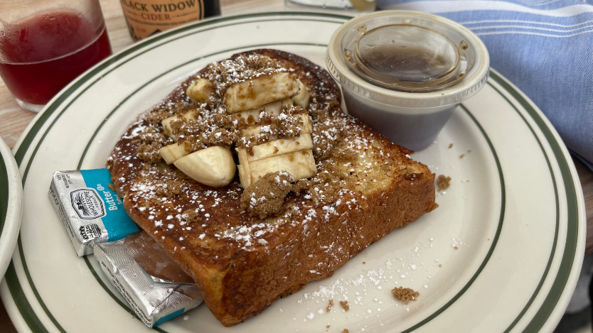 Guitelle's brioche French toast